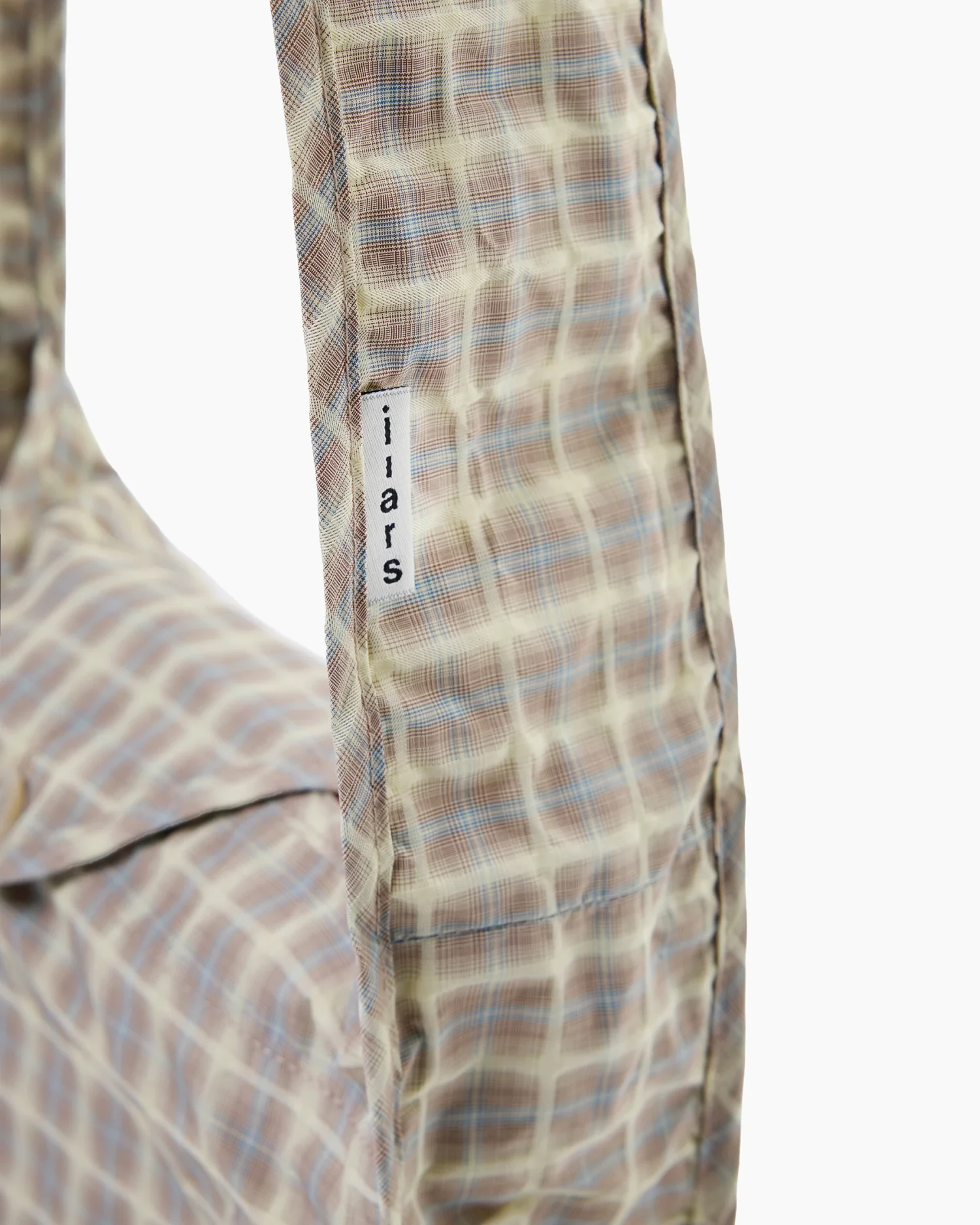 Crossbody Tote Plaid