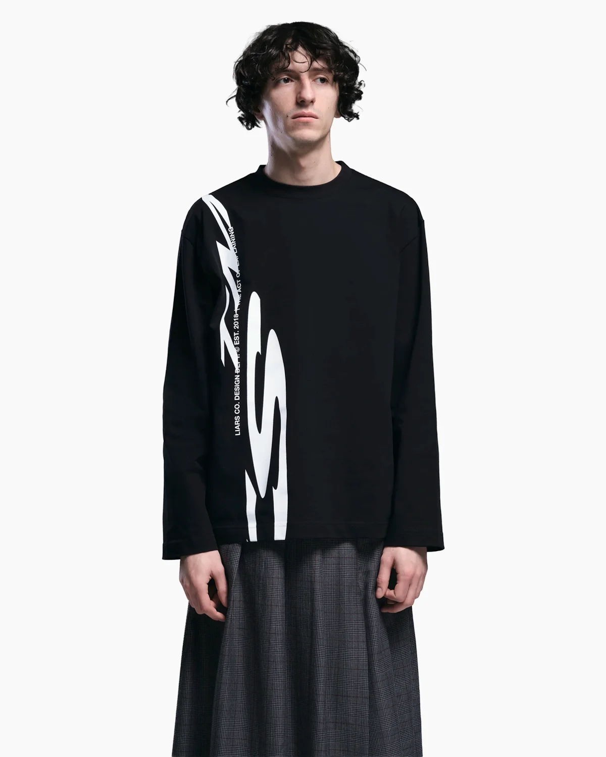 Longsleeve 'RS' Black