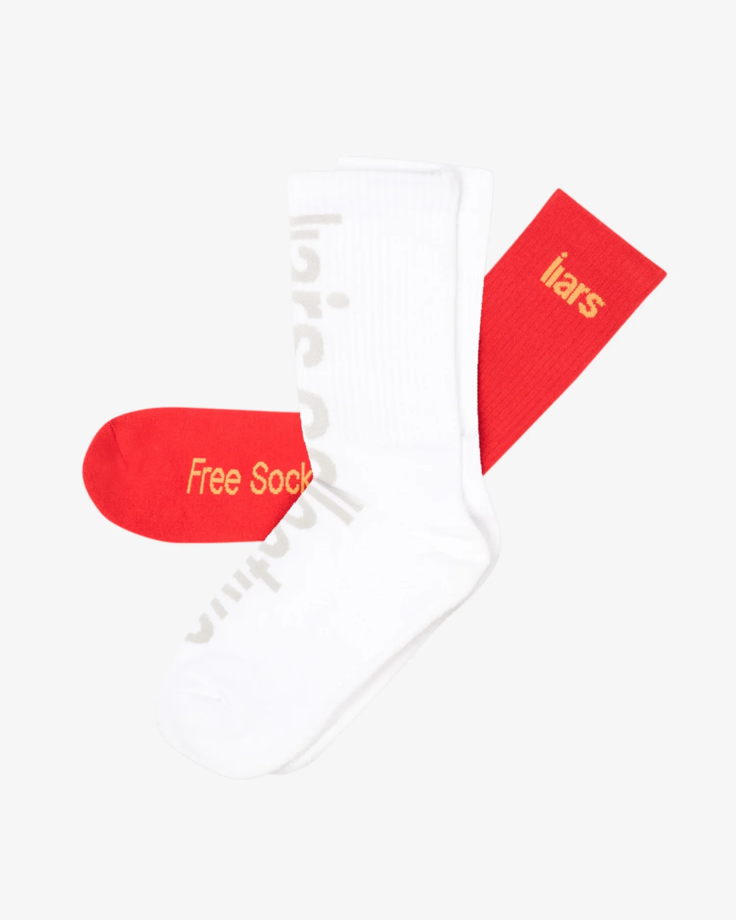 Socks 'Liars+' White