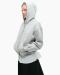 Zip-Hoodie ‘Text Hood’ Gray