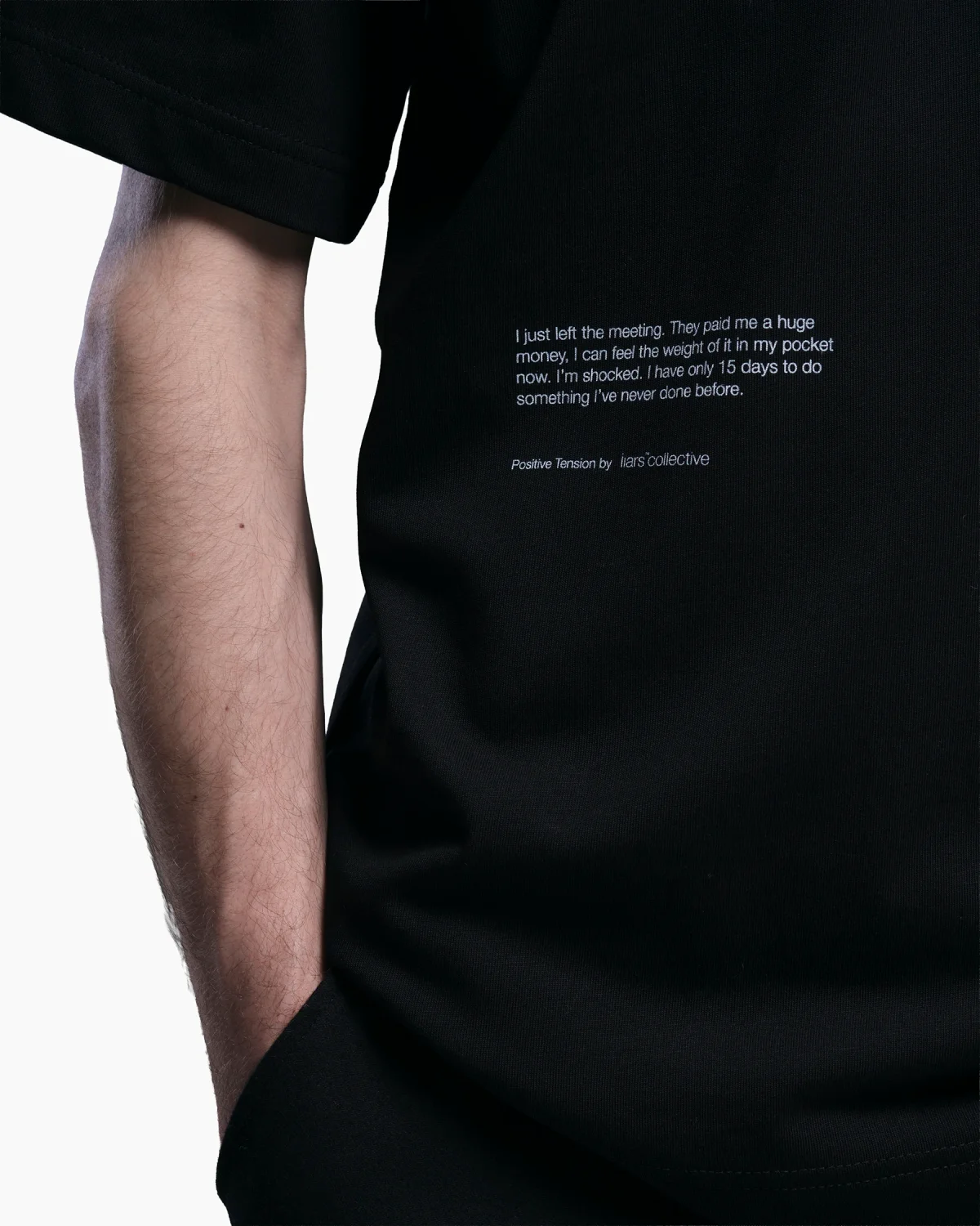 Tee 'Positive Tension' Black