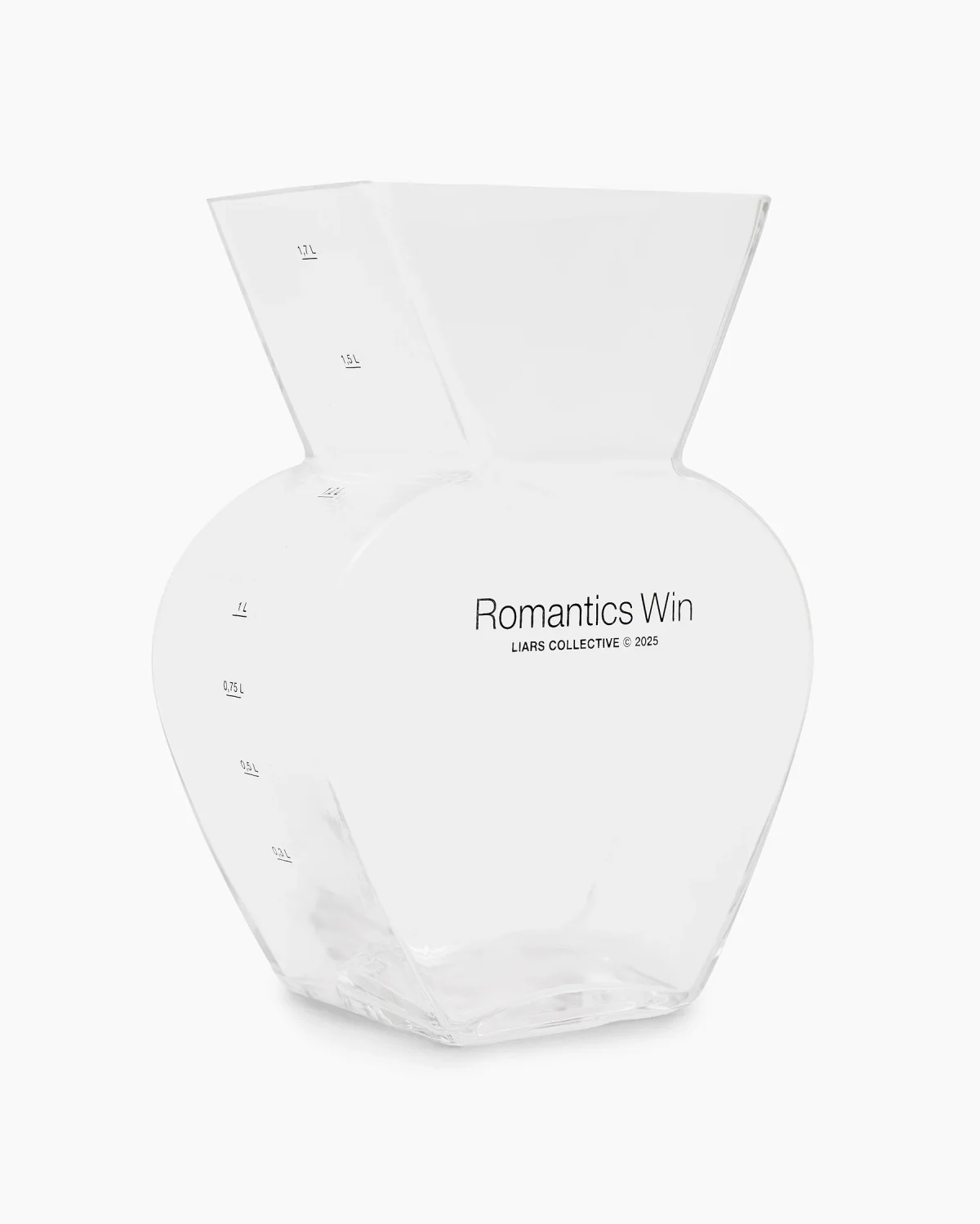 Vase 'Romantics' Transparent