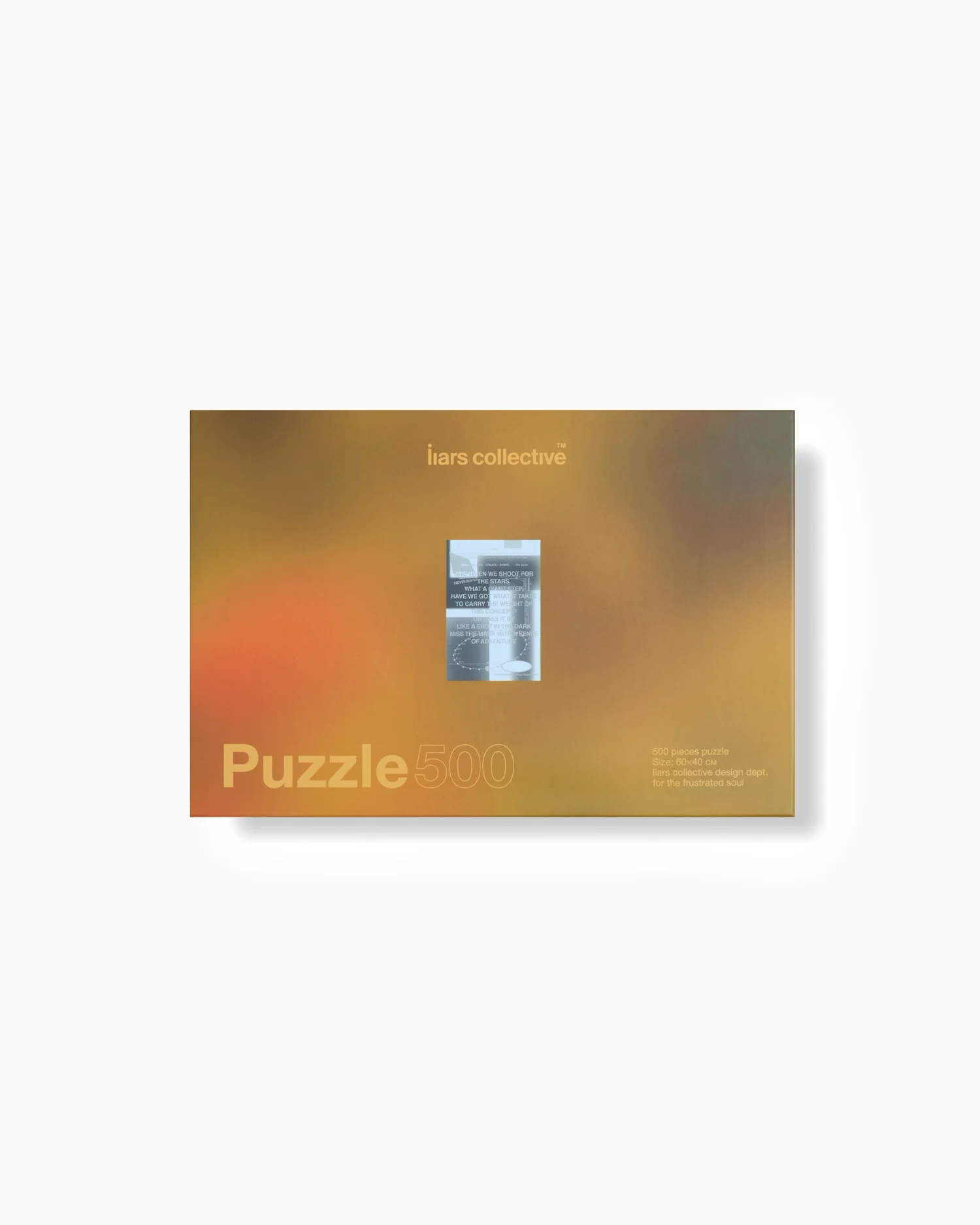 Puzzle500 'Mess about feeling'