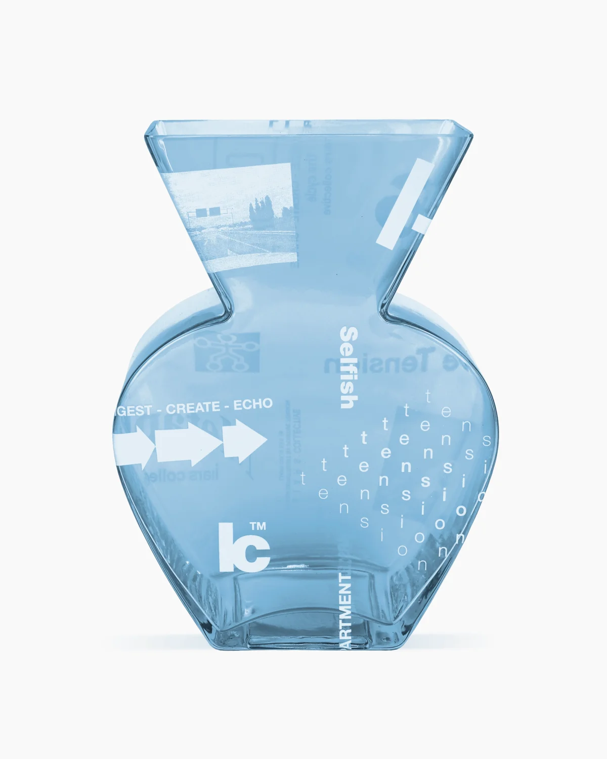 Vase ‘Positive Tension’ Blue