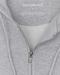 Zip-Hoodie ‘Text Hood’ Gray