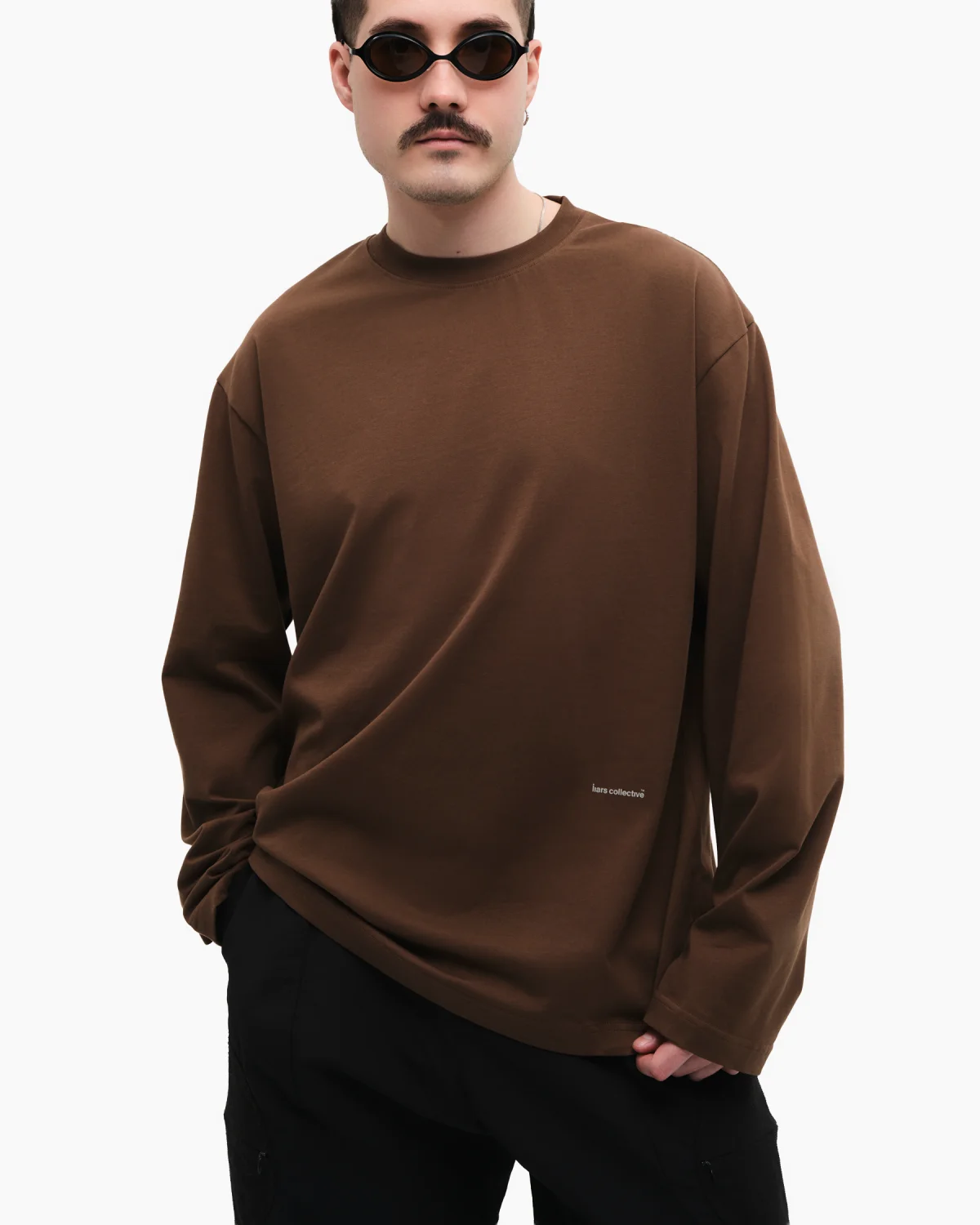 Longsleeve ‘Shoulder’ Brown