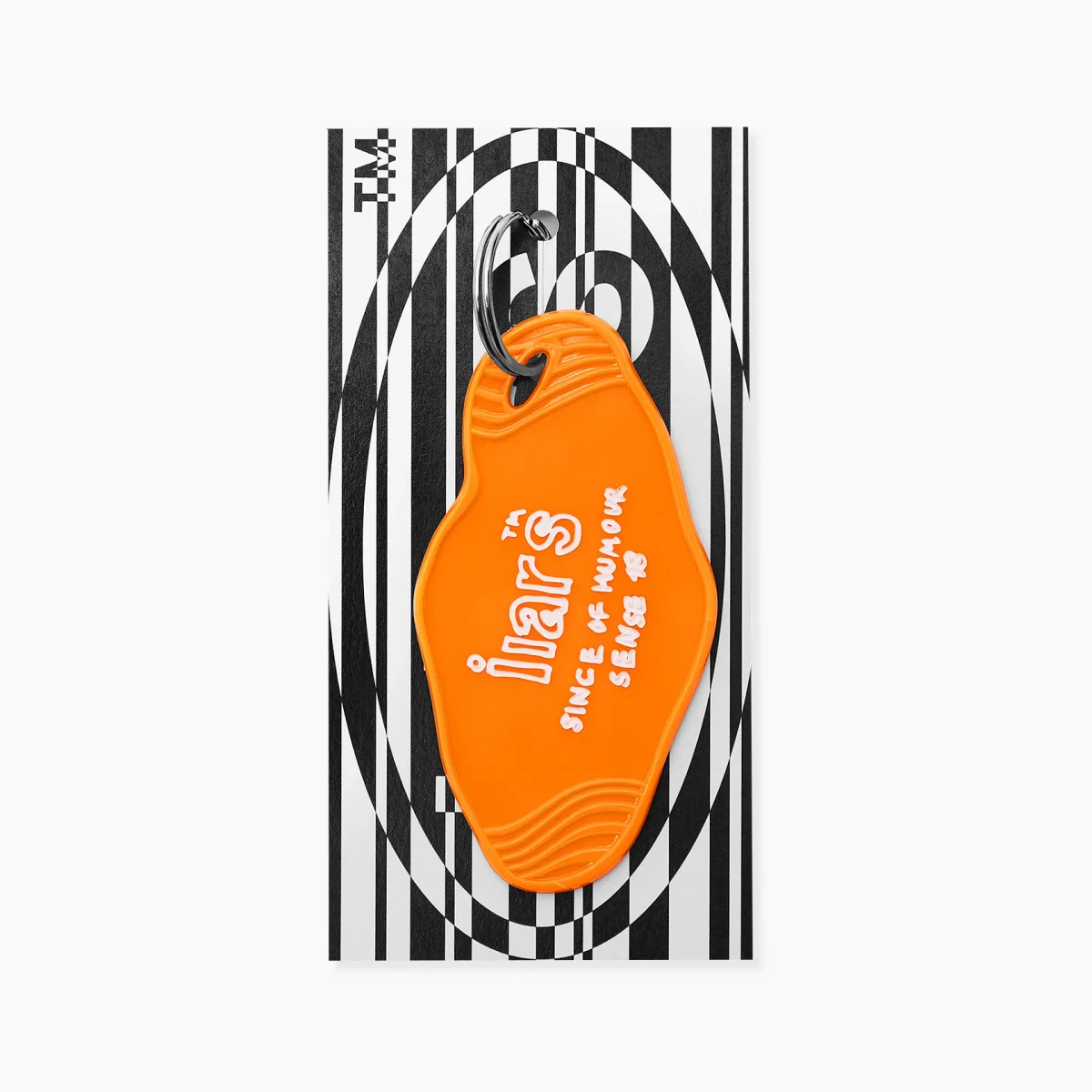 Warp Hotel Tag Orange