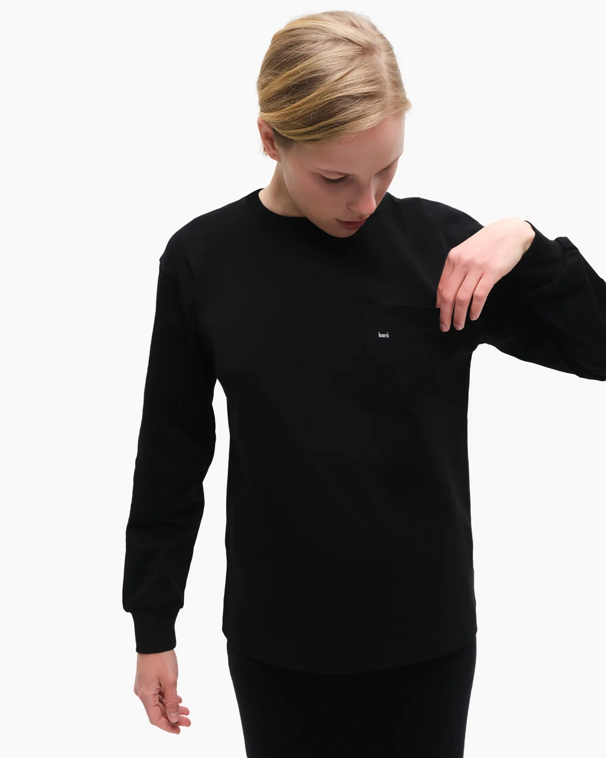 Longsleeve ‘Pocket’  Black