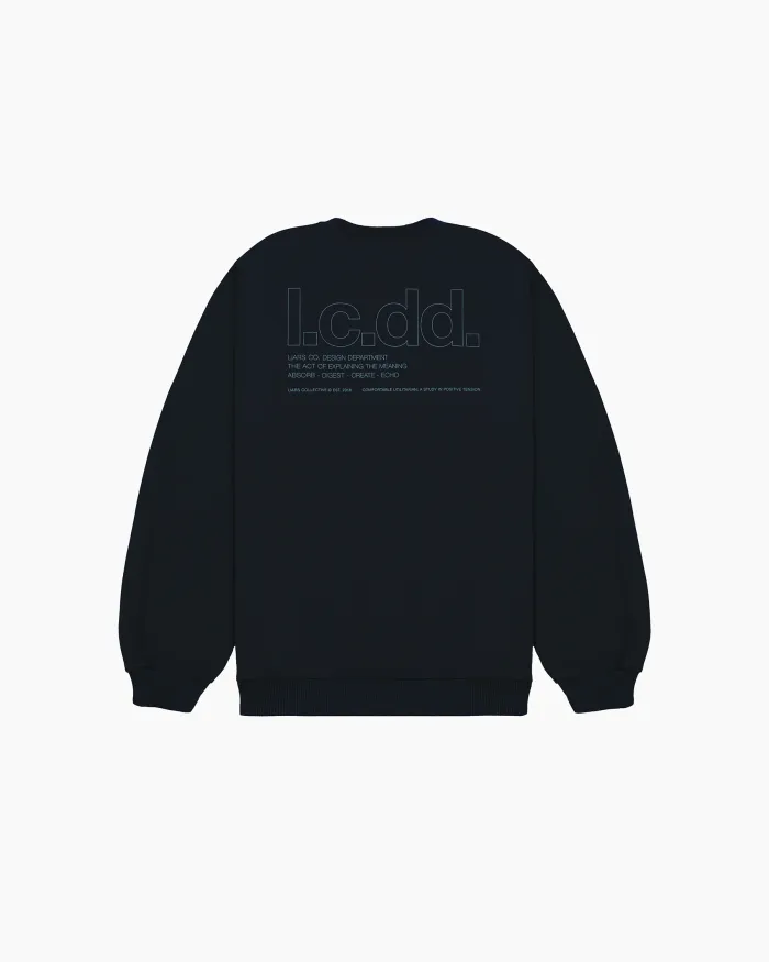 Sweatshirt 'The Act of Explaining' Blue