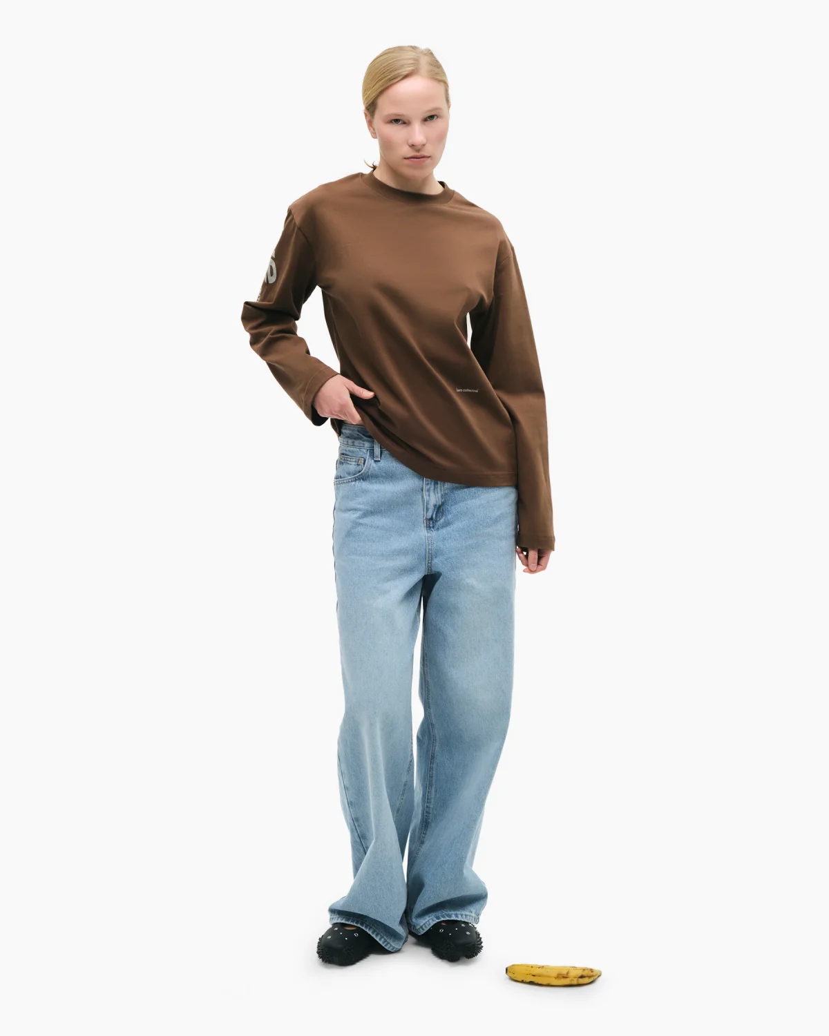 Longsleeve ‘Shoulder’ Brown