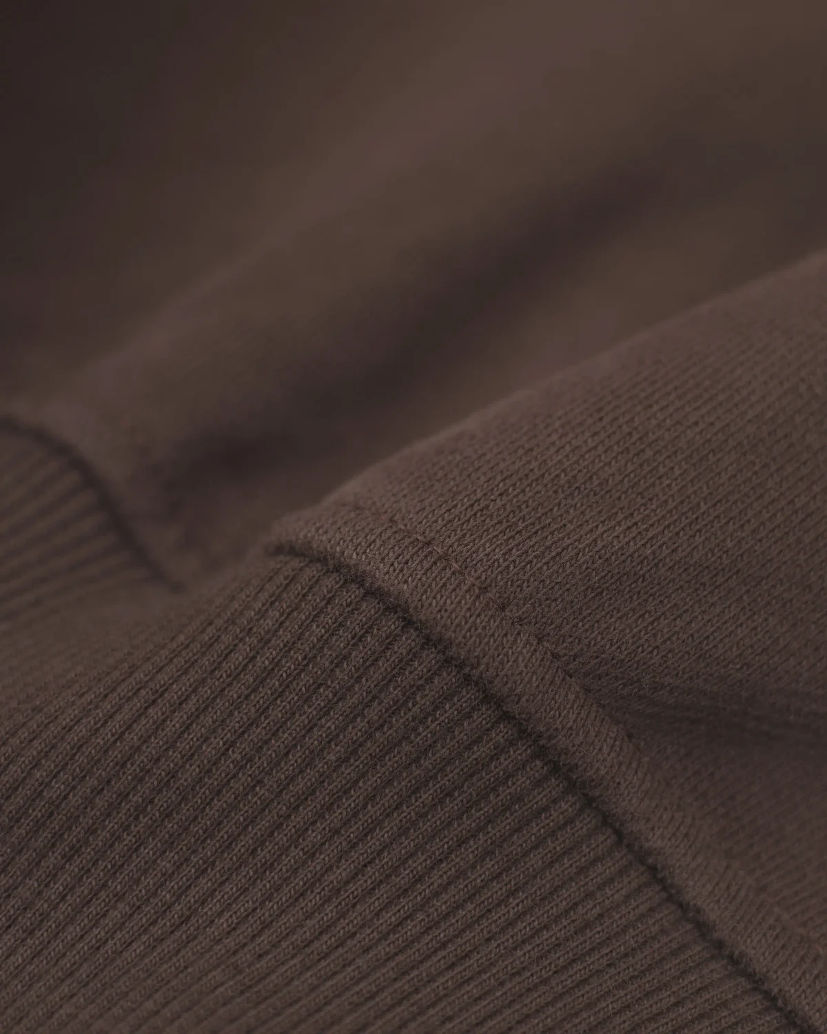 Zip-Sweat ‘coNfort’ Brown