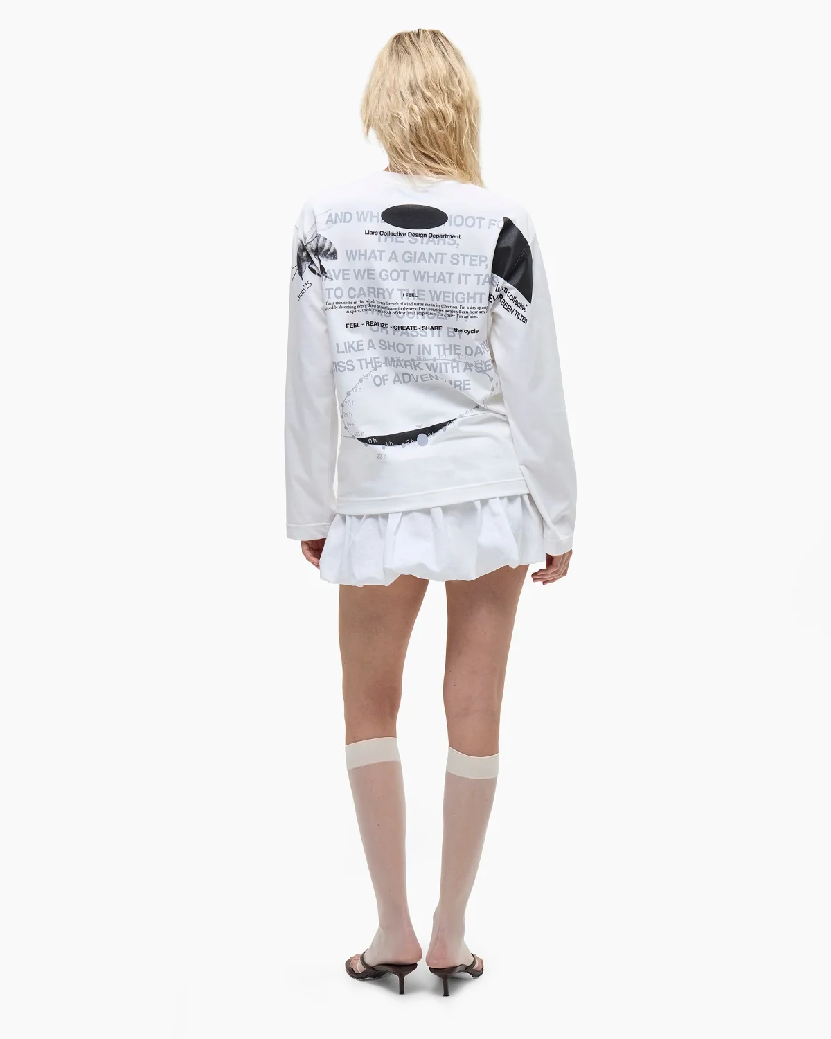 Longsleeve 'Feel' White