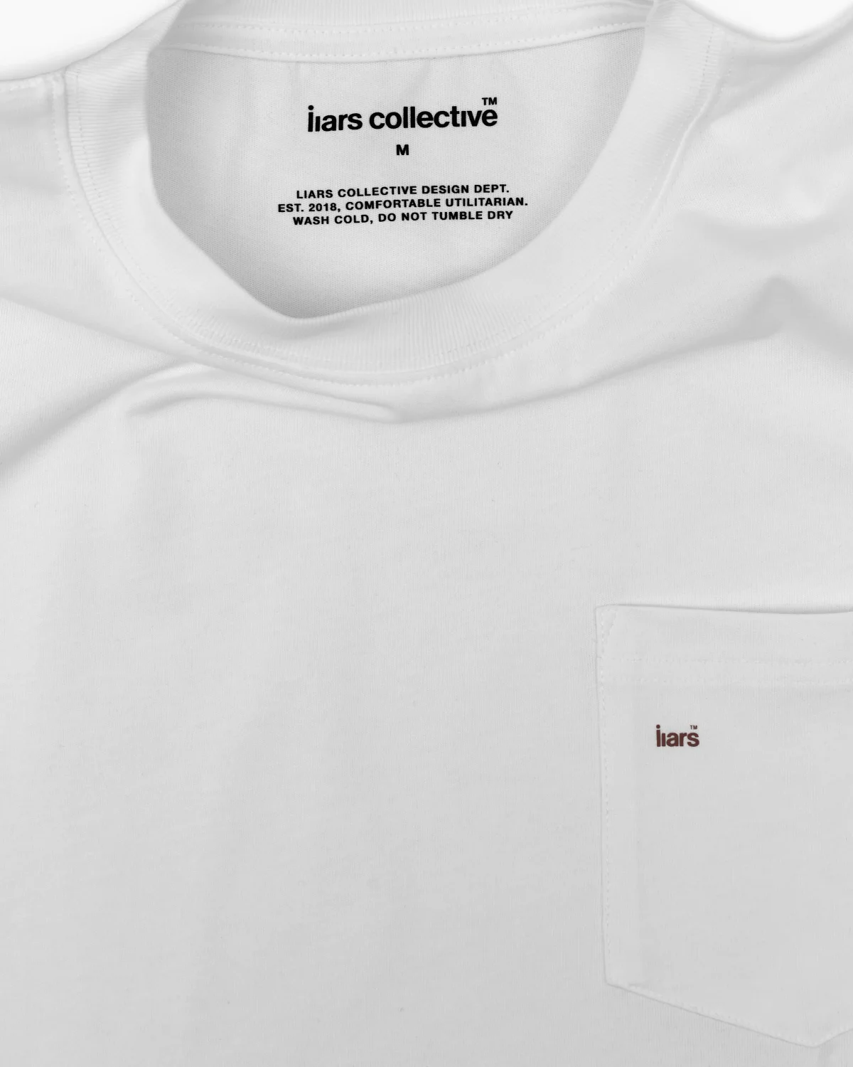 Longsleeve ’Pocket’ White