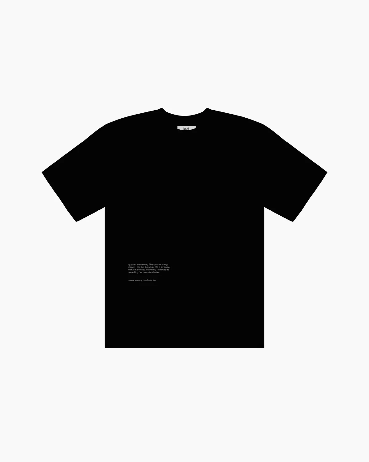 Tee 'Positive Tension' Black