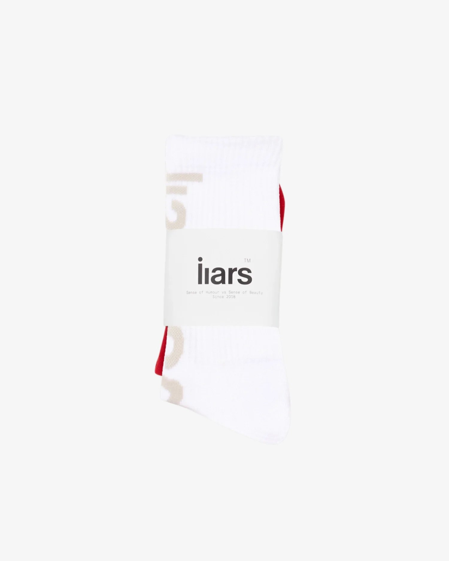 Socks 'Liars+' White