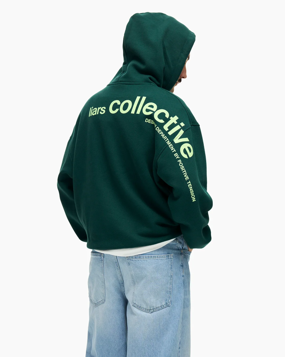 Hoodie ‘Shoulder’ Green