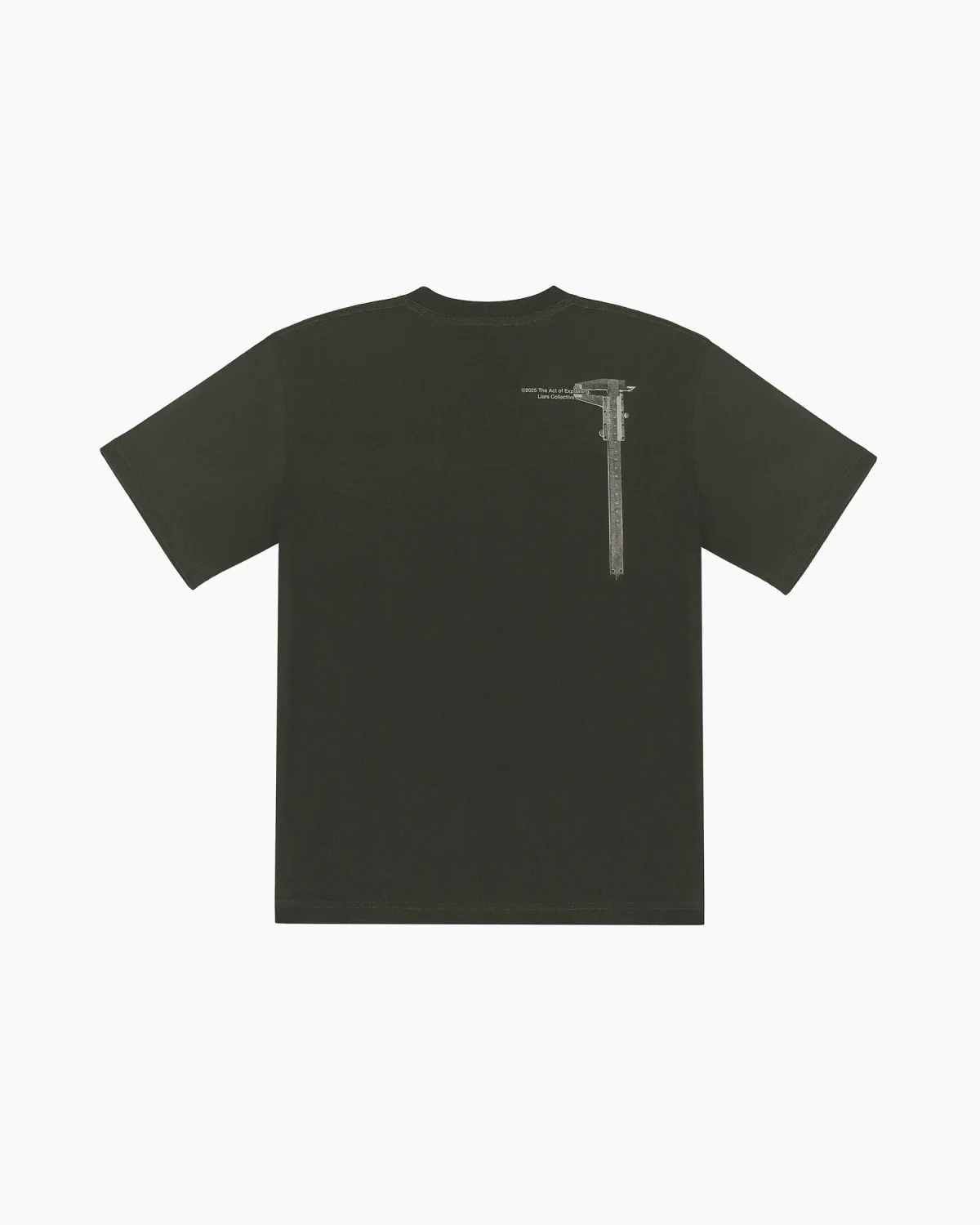 Tee 'The Act of Explaining' Green