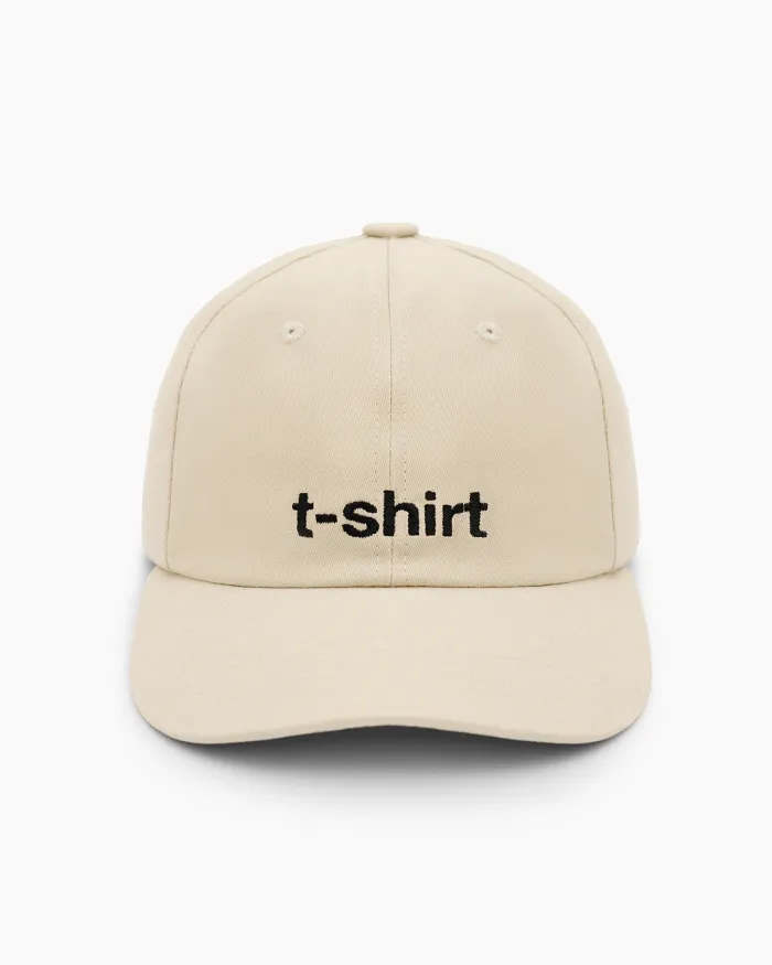 Cap 'T-shirt' Beige