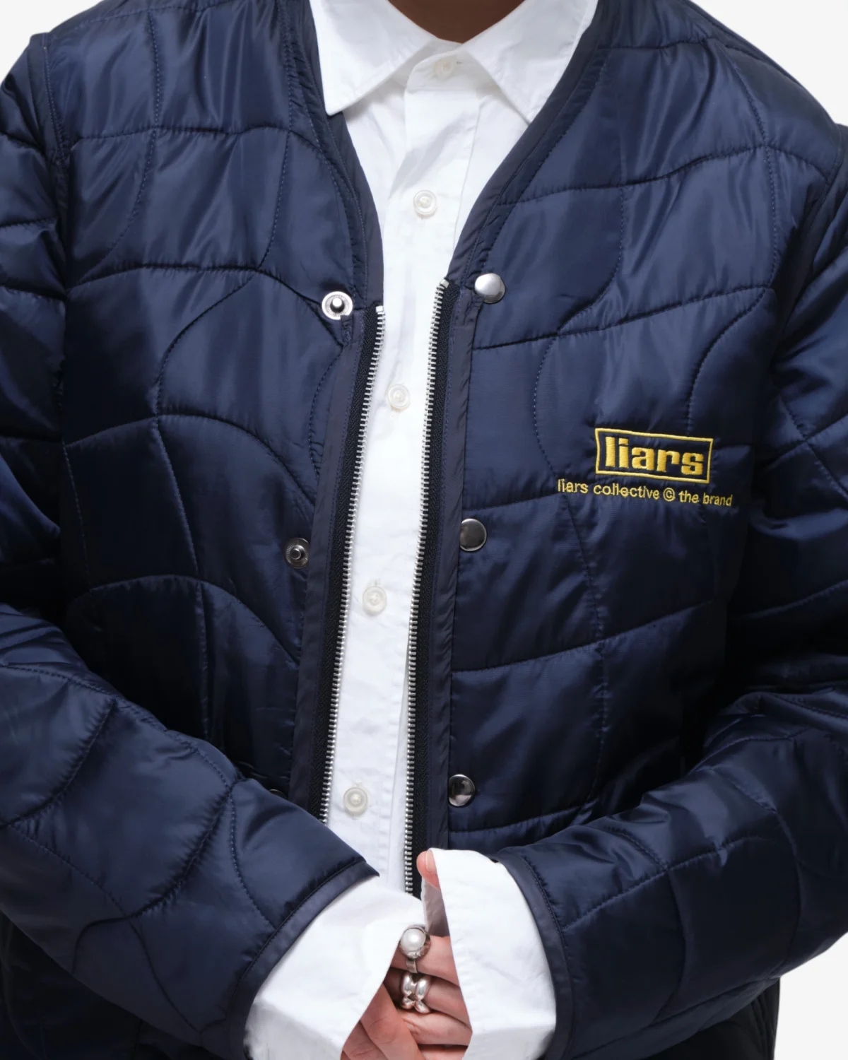 Liner Jacket 'Worker' Blue