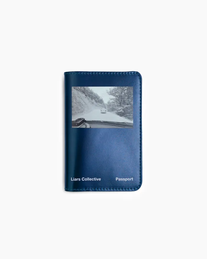 Passport Cover Blue