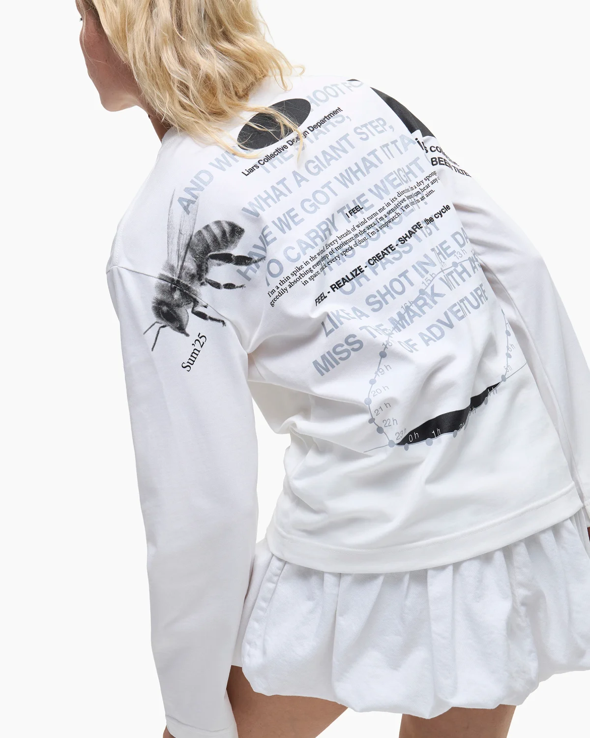 Longsleeve 'Feel' White