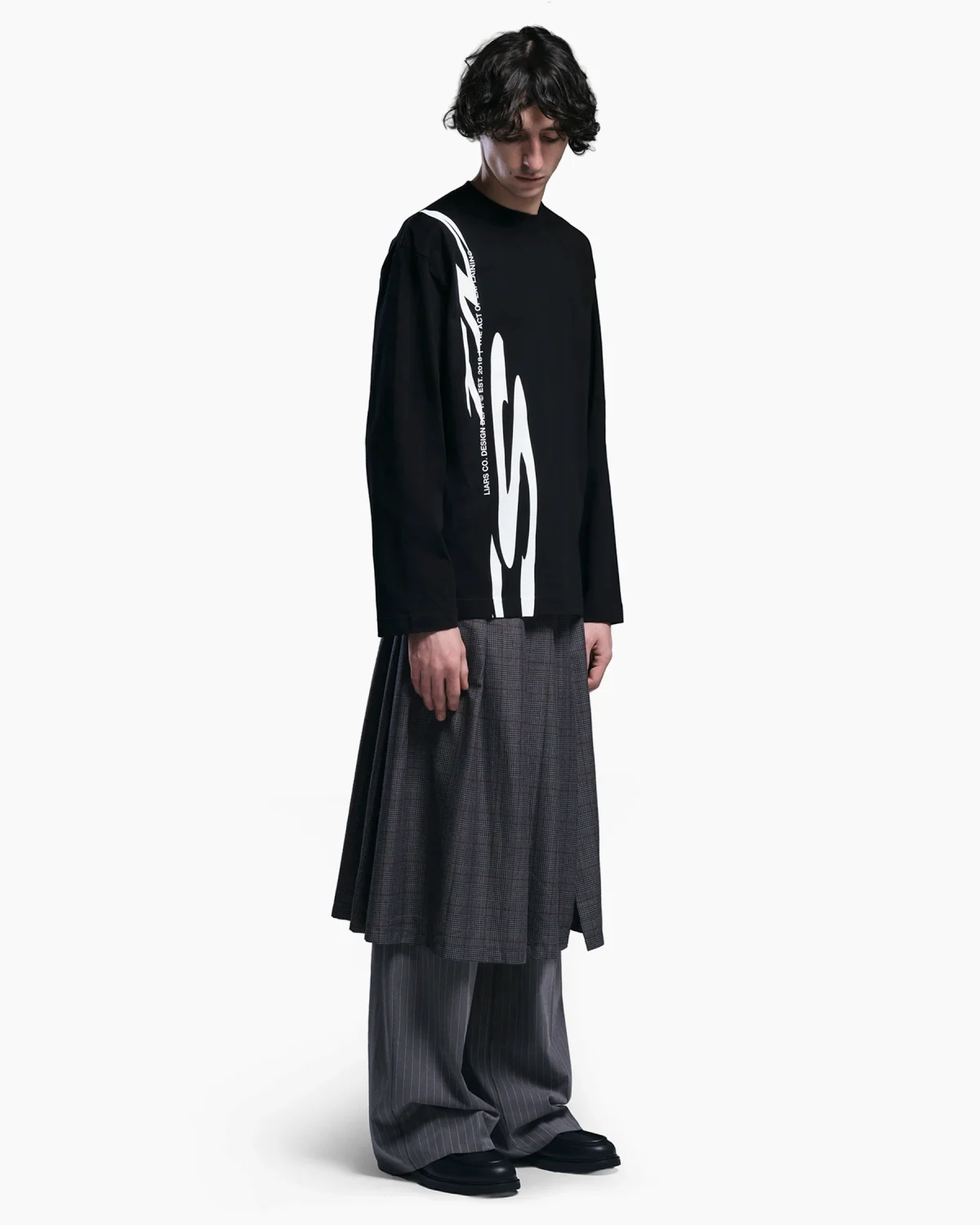 Longsleeve 'RS' Black