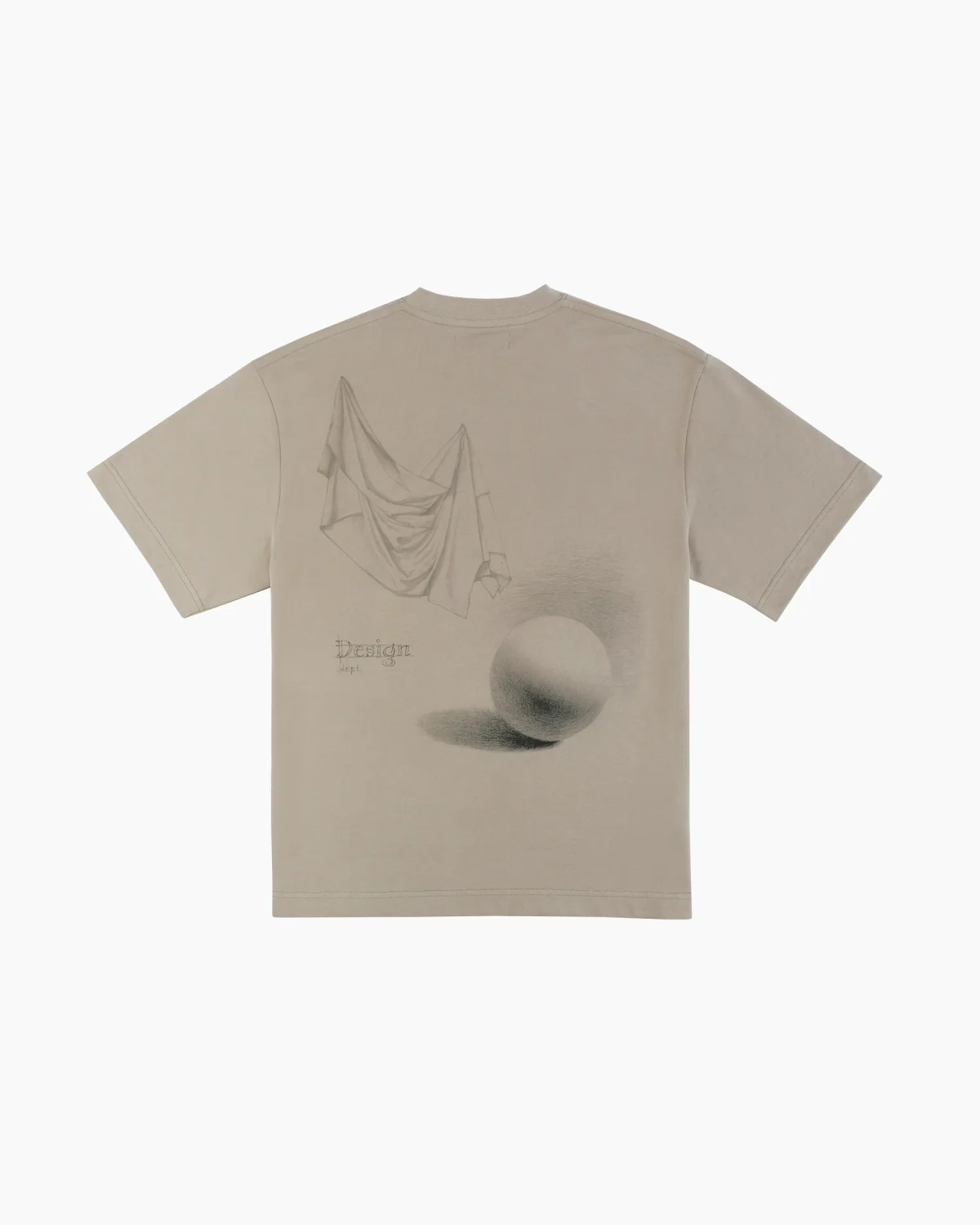Tee 'Pencil' Beige