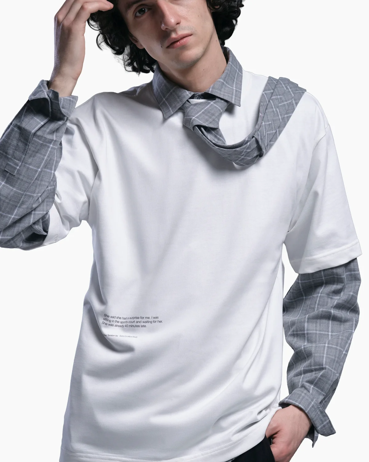 Tee 'Positive Tension' White