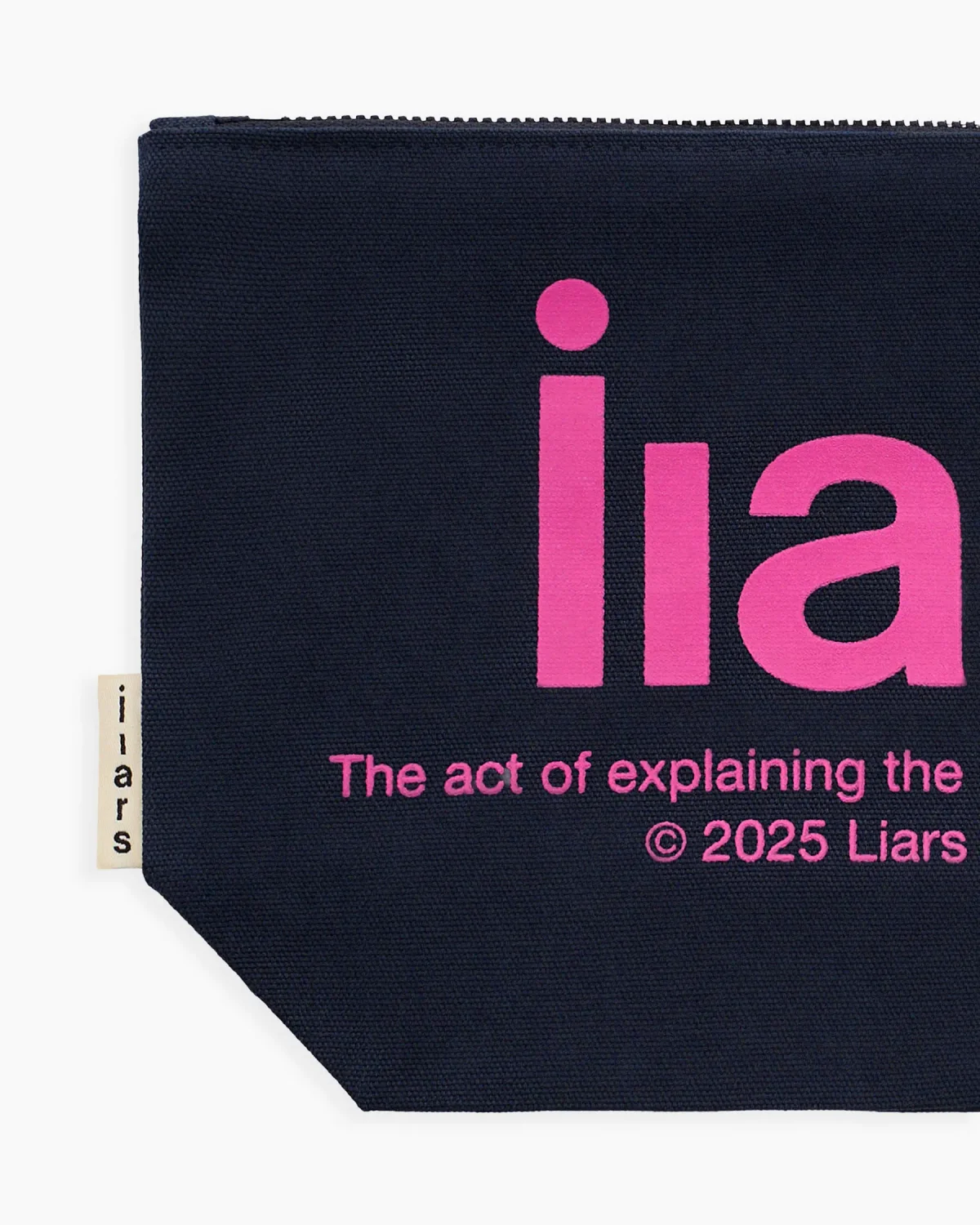 Cosmetic Bag 'Liars' Dark Blue