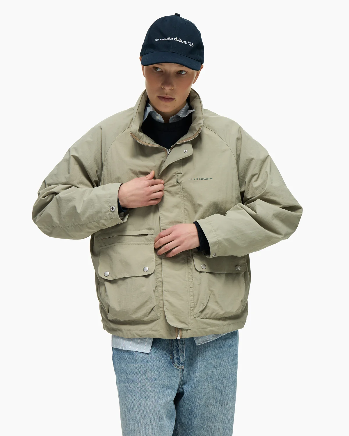 Nylon Jacket Natural