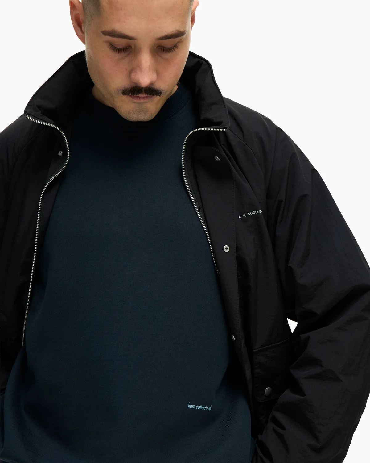 Sweatshirt 'The Act of Explaining' Blue