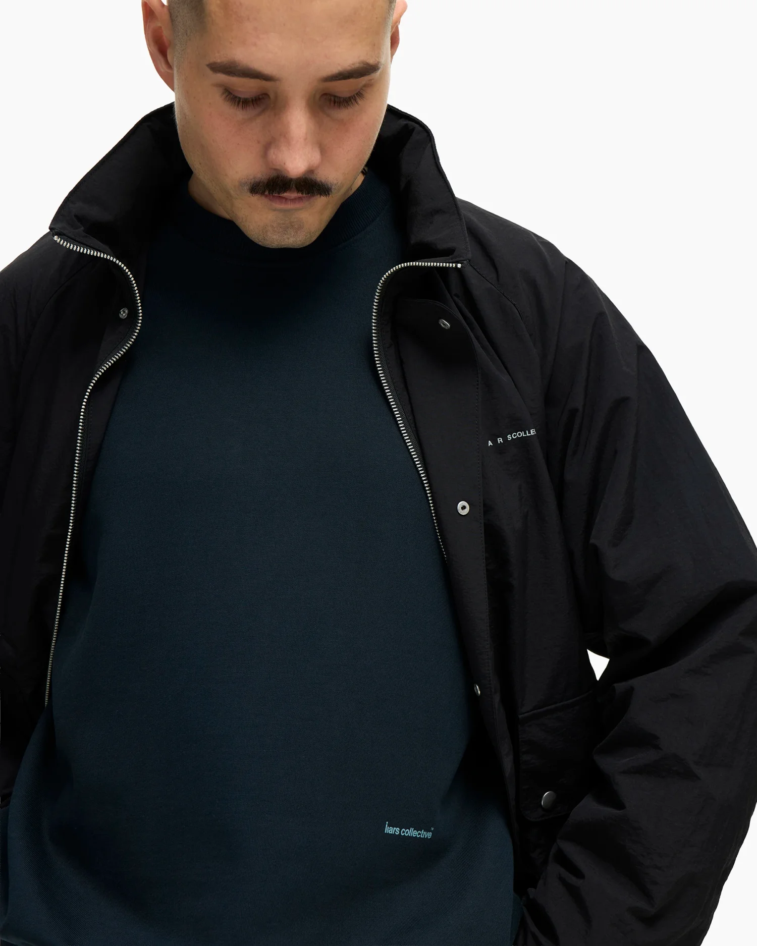 Sweatshirt 'The Act of Explaining' Blue