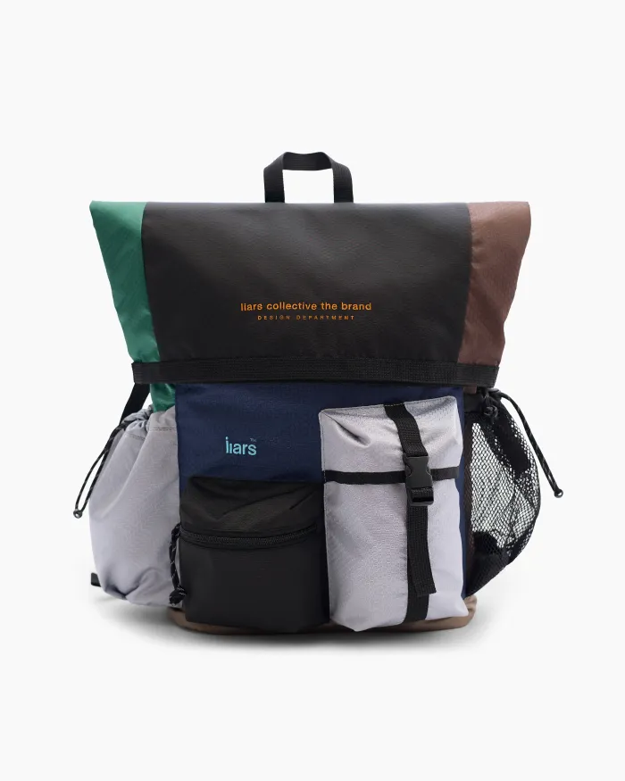 Backpack 'Pockets-3' Multicolour