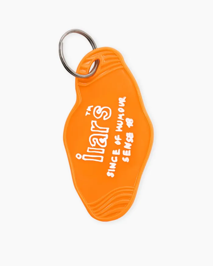 Warp Hotel Tag Orange