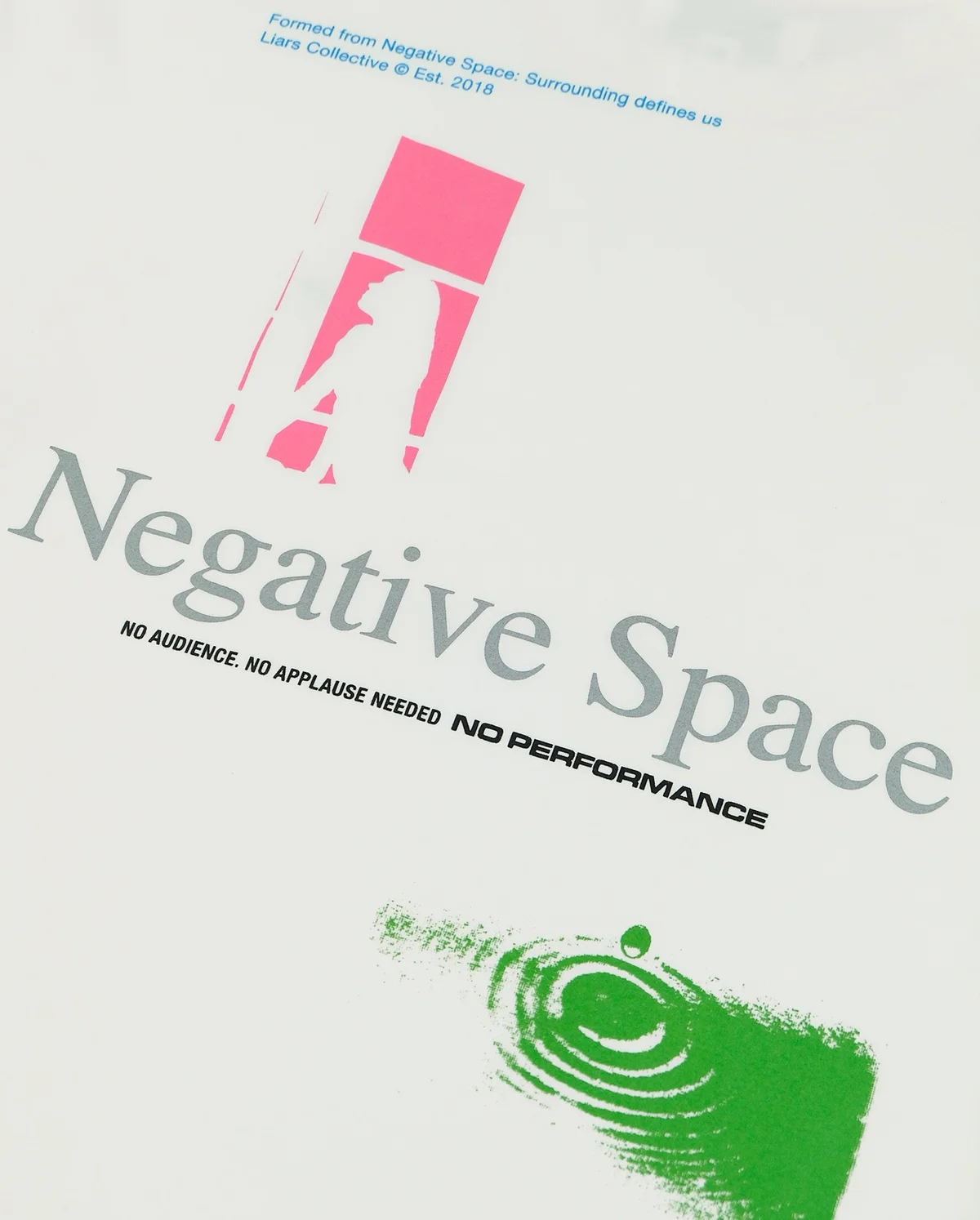 Tee 'Negative Space' White