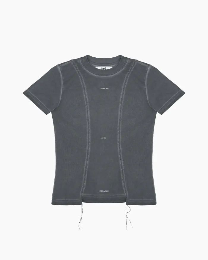 Tee ’Moonlit Sky’ Gray Woman