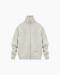 Zip-Sweater ’Collar’ Gray