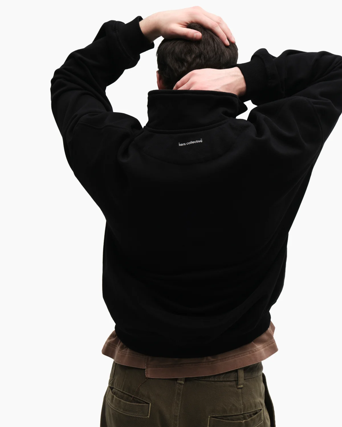 Zip-Sweat Basic Black