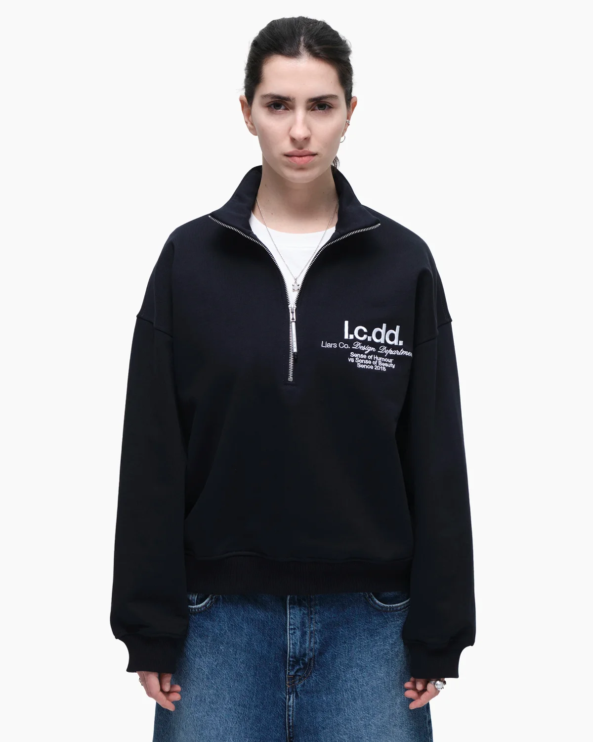 Zip-Sweat 'Fancy' Blue