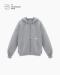 Zip-Hoodie ‘Text Hood’ Gray