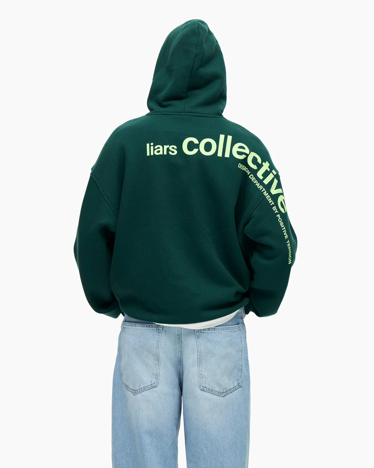 Hoodie ‘Shoulder’ Green