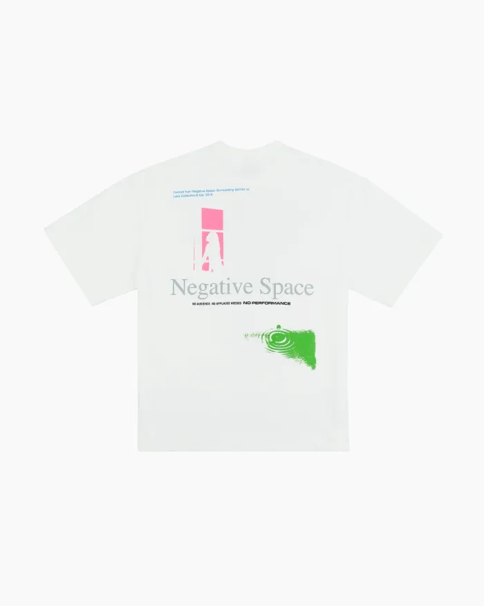 Tee 'Negative Space' White