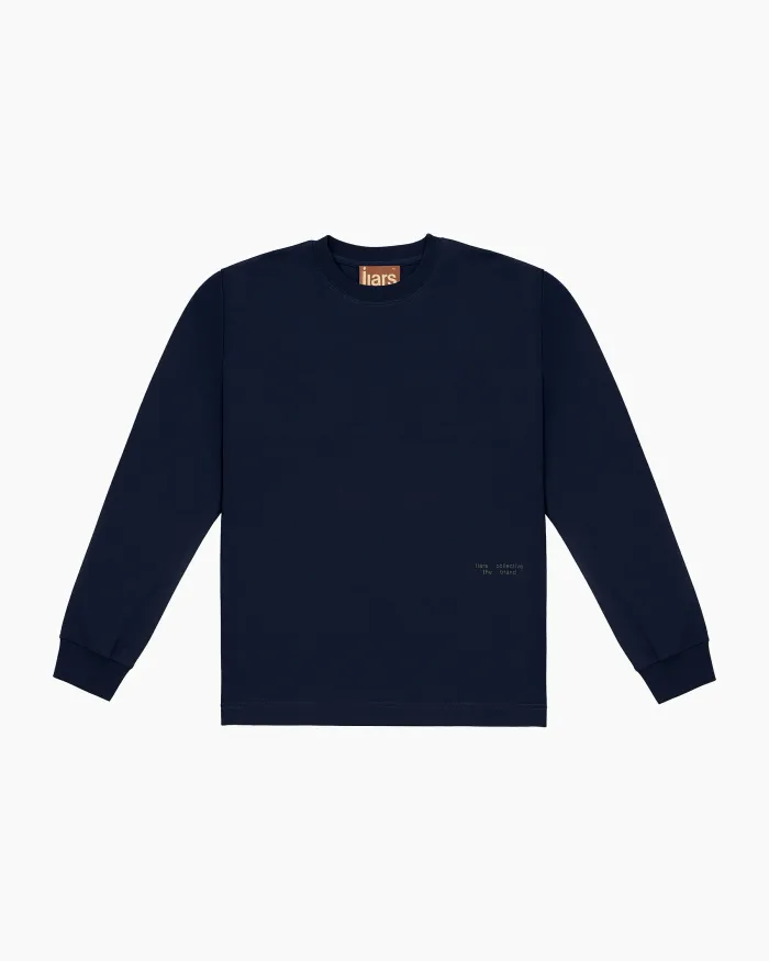 Longsleeve 'Visual Metaphor' Blue