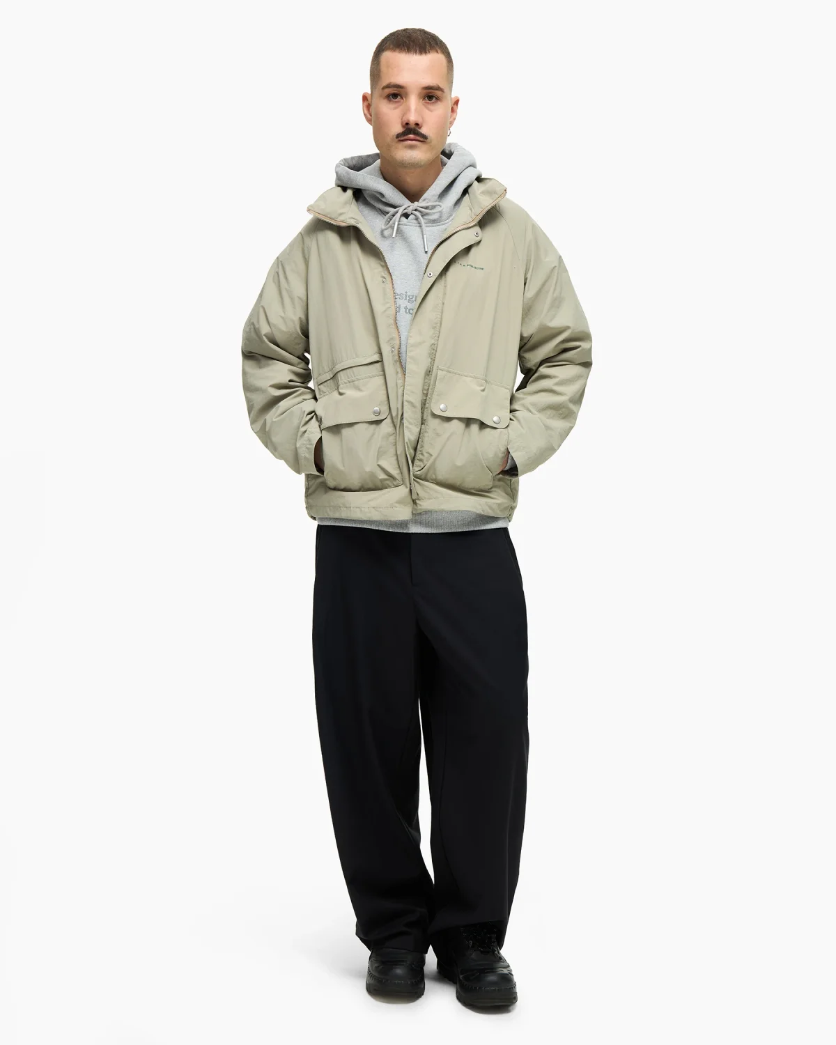 Nylon Jacket Natural