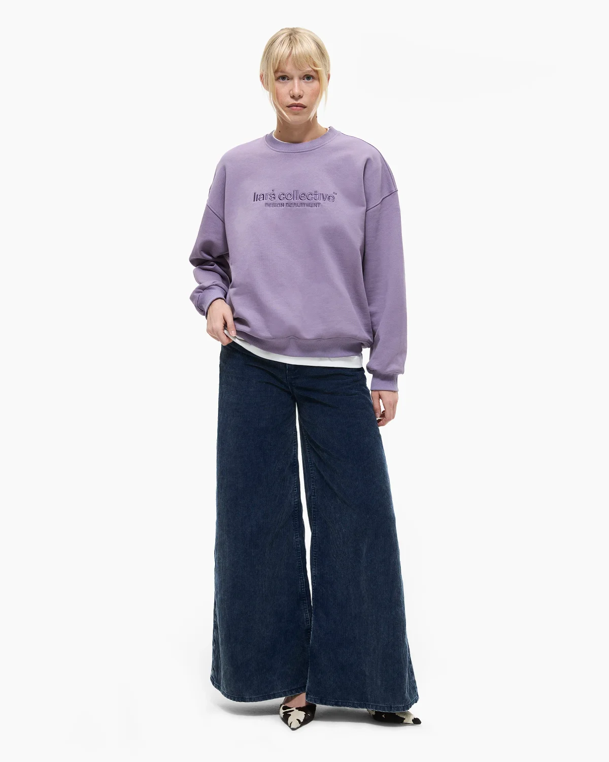 Sweatshirt 'Logo' Purple