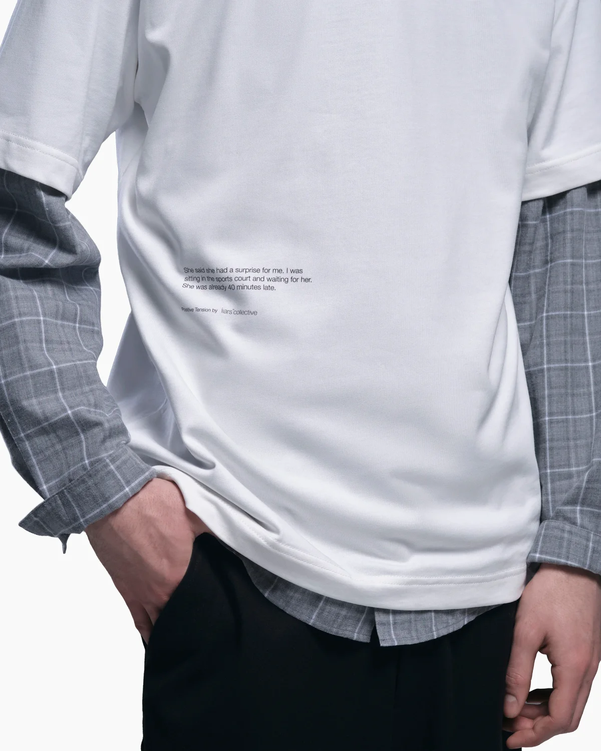 Tee 'Positive Tension' White