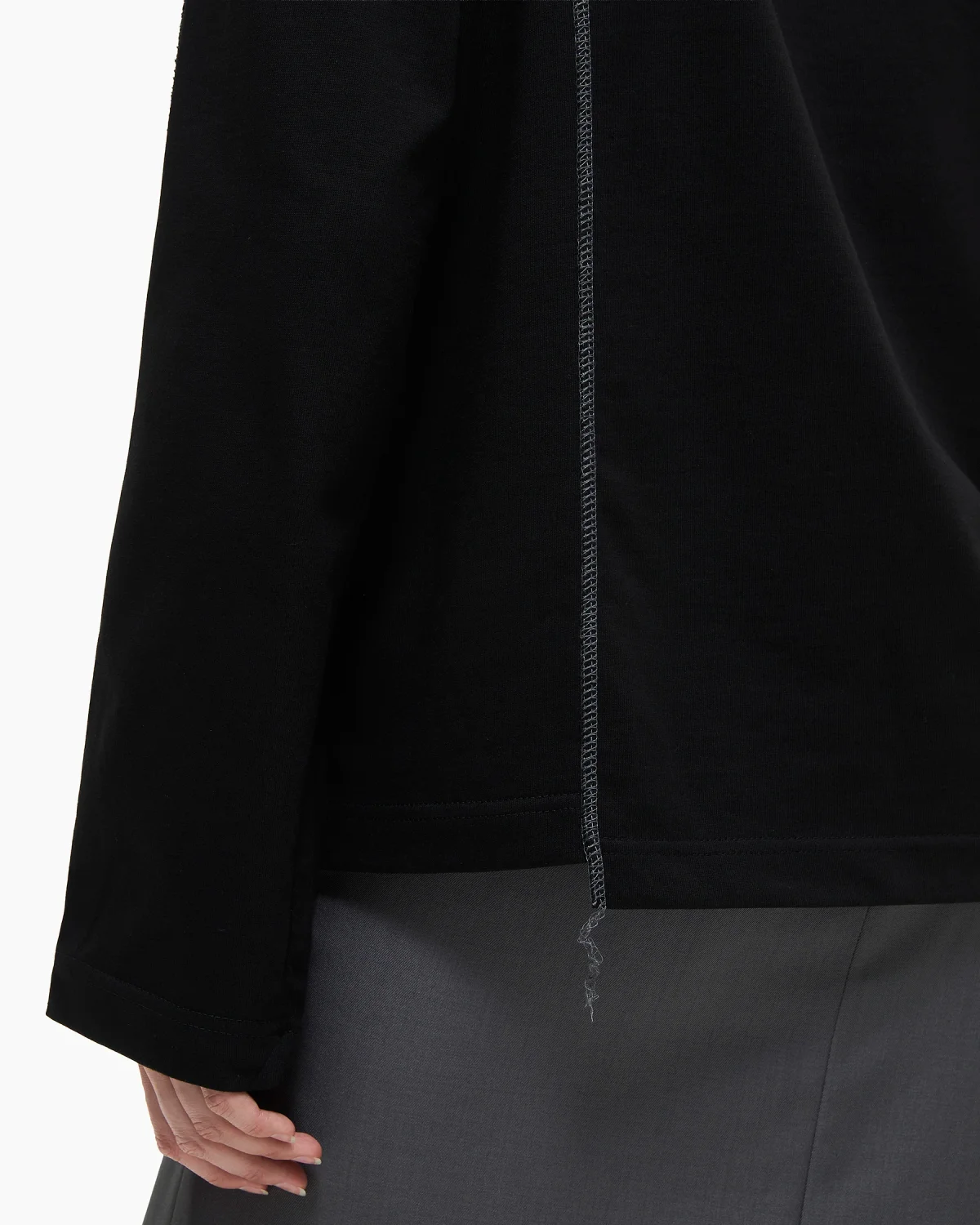 Longsleeve 'The Act of Explaining' Black