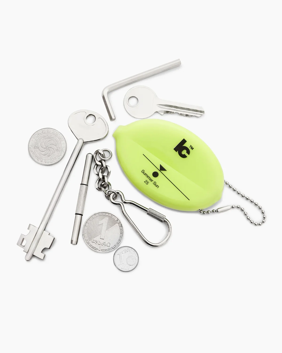 Coin Holder ’Sun’ Yellow