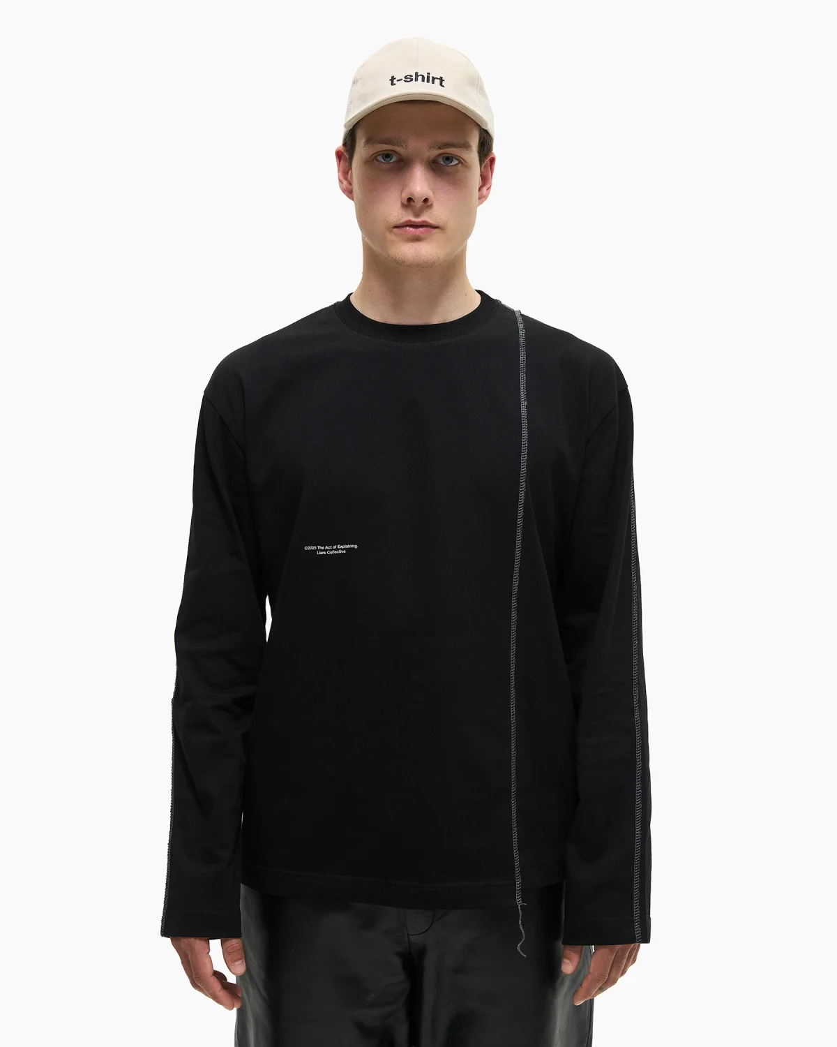 Longsleeve 'The Act of Explaining' Black