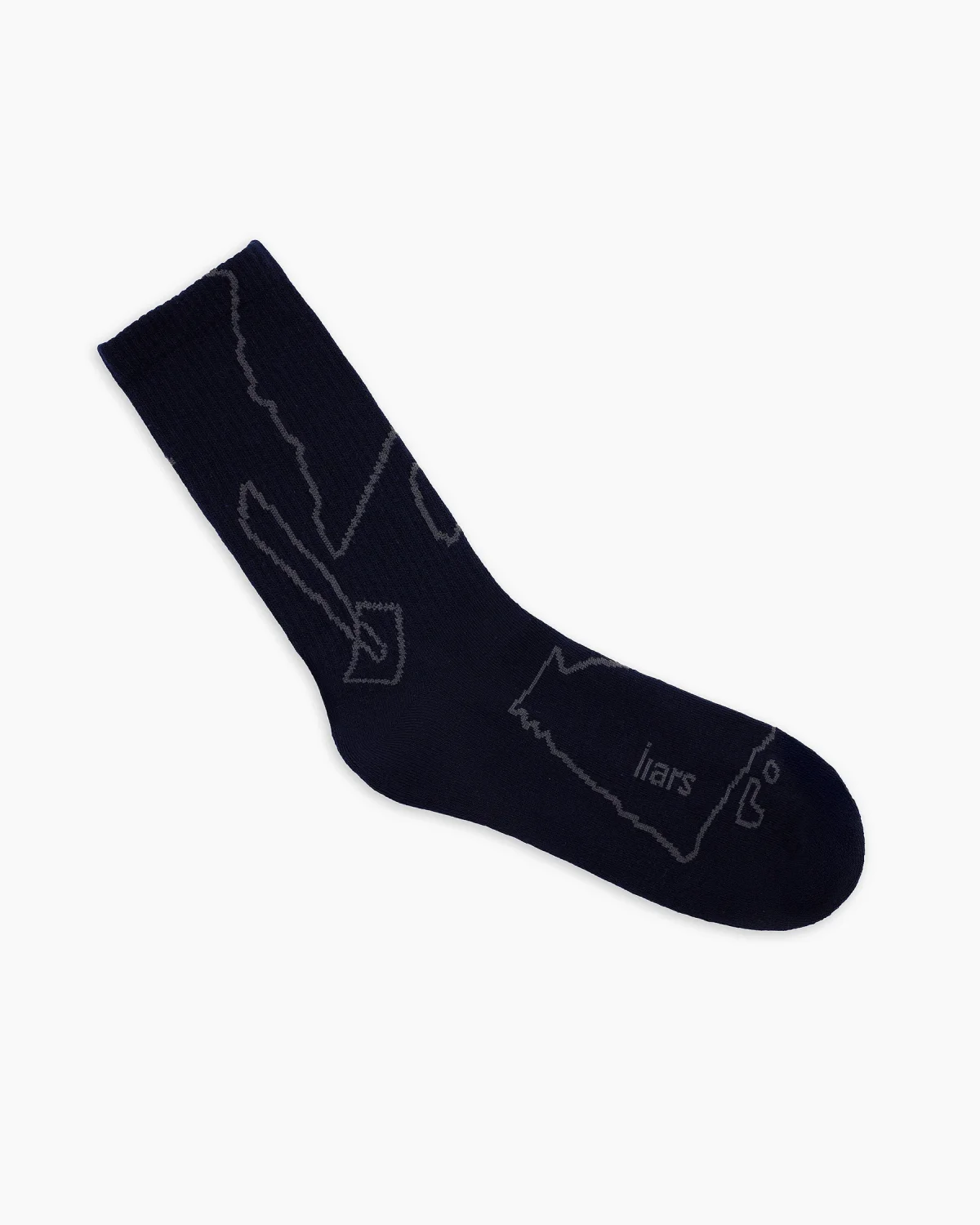 Socks 'Geometry' Blue